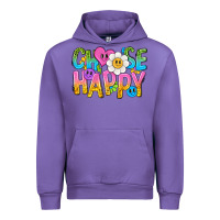Tulip choose happy with smile Urban Hoodie - NancyCooperArtShop