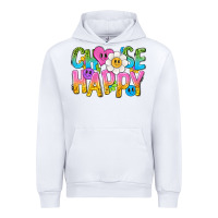 White choose happy with smile Urban Hoodie - NancyCooperArtShop