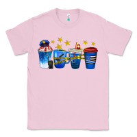 Bubblegum Pink police coffee cups Classic Tee - texasbilliewilder
