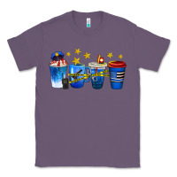 Lavender police coffee cups Classic Tee - texasbilliewilder