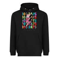Black 100 days of school Heavyweight Hoodie - Artiststas