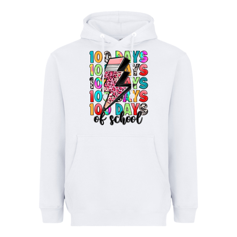 100 Days Of School Heavyweight Hoodie by Artiststas | Teevron