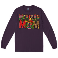 Plum mexican mom Long Sleeve Tee - Zillion Design Studio