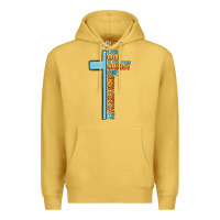 Antique Gold i can do all things through christ who strengthens Premium Hoodie - MaliasSmallBusiness