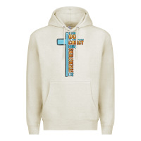 Oatmeal Heather i can do all things through christ who strengthens Premium Hoodie - MaliasSmallBusiness