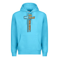 Ocean Blue i can do all things through christ who strengthens Premium Hoodie - MaliasSmallBusiness