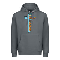 Rock i can do all things through christ who strengthens Premium Hoodie - MaliasSmallBusiness