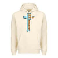 Sandshell i can do all things through christ who strengthens Premium Hoodie - MaliasSmallBusiness