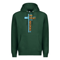 Sports Green i can do all things through christ who strengthens Premium Hoodie - MaliasSmallBusiness