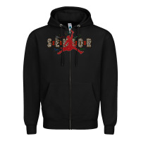 Black senior 2023 Zipper Hoodie - Zillion Design Studio