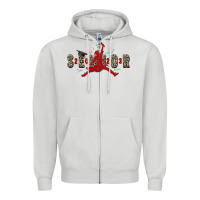 Dove Grey senior 2023 Zipper Hoodie - Zillion Design Studio