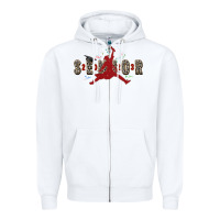 White senior 2023 Zipper Hoodie - Zillion Design Studio
