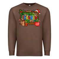 Chestnut christmas teacher and coffe cup with board Premium Sweatshirt - AdoDesignShop