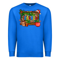 True Royal christmas teacher and coffe cup with board Premium Sweatshirt - AdoDesignShop