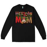 Black mexican mom gnome Long Sleeve Tee - Zillion Design Studio