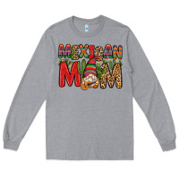 Heather Grey mexican mom gnome Long Sleeve Tee - Zillion Design Studio