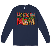 Navy mexican mom gnome Long Sleeve Tee - Zillion Design Studio