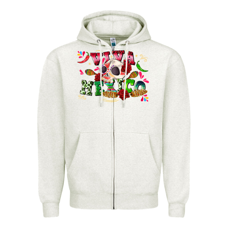 Viva Mexico Zipper Hoodie by CTS Tumbler Store | Teevron