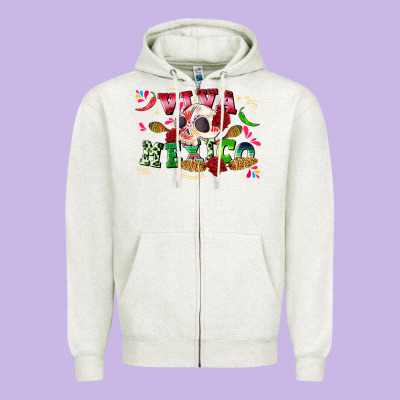 Viva Mexico Zipper Hoodie Designed By Cts Tumbler Store