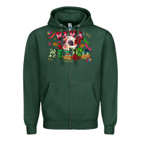 Sports Green viva mexico Zipper Hoodie - CTS Tumbler Store