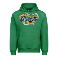 Emerald blessed Urban Hoodie - NancyCooperArtShop