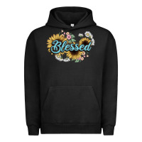 Pigment Black blessed Urban Hoodie - NancyCooperArtShop