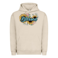 Pigment French Oak blessed Urban Hoodie - NancyCooperArtShop