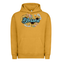 Pigment Peanut Butter blessed Urban Hoodie - NancyCooperArtShop