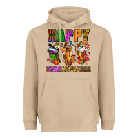 Mushroom happy hallothanksmas Heavyweight Hoodie - AdoDesignShop