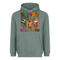 Sage happy hallothanksmas Heavyweight Hoodie - AdoDesignShop