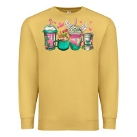 Antique Gold best mom ever mothers day coffee cups Premium Sweatshirt - Jasminsmagicworld