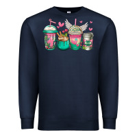 Navy best mom ever mothers day coffee cups Premium Sweatshirt - Jasminsmagicworld