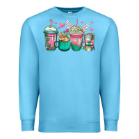 Ocean Blue best mom ever mothers day coffee cups Premium Sweatshirt - Jasminsmagicworld