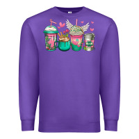 Purple best mom ever mothers day coffee cups Premium Sweatshirt - Jasminsmagicworld
