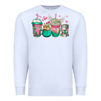 White best mom ever mothers day coffee cups Premium Sweatshirt - Jasminsmagicworld