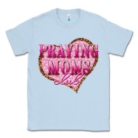Dusty Blue praying moms club Classic Tee - texasbilliewilder