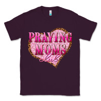Plum praying moms club Classic Tee - texasbilliewilder