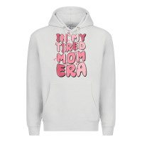 Dove Grey in my tired mom era Premium Hoodie - MaliasSmallBusiness