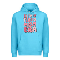 Ocean Blue in my tired mom era Premium Hoodie - MaliasSmallBusiness