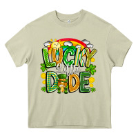 Mossy Lucky Little Dude Heavy Core Tee - CowhideDigitalArt