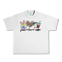 Lunar Rock peace love coffee Urban Heavy Tee - MaliasSmallBusiness