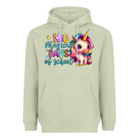 Matcha 100 magical days of school Heavyweight Hoodie - Artiststas