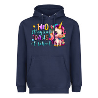 Navy 100 magical days of school Heavyweight Hoodie - Artiststas