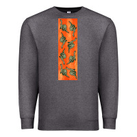 Charcoal Heather dinosaur brontosaurus pen wrap Premium Sweatshirt - Artiststas