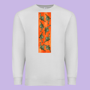 Dinosaur Brontosaurus Pen Wrap Premium Sweatshirt Designed By Artiststas