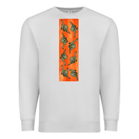 Dove Grey dinosaur brontosaurus pen wrap Premium Sweatshirt - Artiststas
