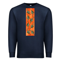 Navy dinosaur brontosaurus pen wrap Premium Sweatshirt - Artiststas