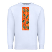 White dinosaur brontosaurus pen wrap Premium Sweatshirt - Artiststas
