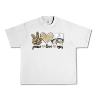 Lunar Rock peace love eyes Urban Heavy Tee - MaliasSmallBusiness