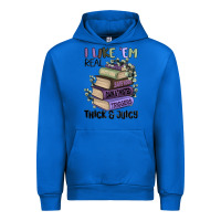 Cobalt i like them real thick and juicy books Urban Hoodie - MaliasSmallBusiness